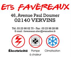 Favereaux Ets, Vervins - Horaires d'ouverture