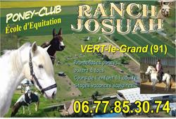 Ranch Josuah, Vert-le-Grand - Horaires d'ouverture