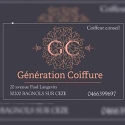 Génération Coiffure, Bagnols-sur-Cèze - Horaires d'ouverture