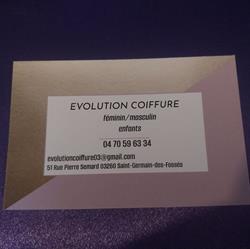 Evolution Coiffure, Saint-Germain-des-Fossés - Horaires d'ouverture