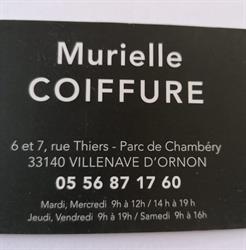 Murielle Coiffure, Villenave-d'Ornon - Horaires d'ouverture