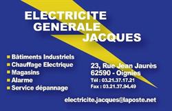 Electricité Jacques, Oignies - Horaires d'ouverture