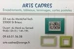Arts Cadres SARL, Saint-Brieuc - Horaires d'ouverture