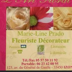L'art Floral, Izon - Horaires d'ouverture