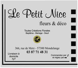 Le Petit Nice, Mondelange - Horaires d'ouverture