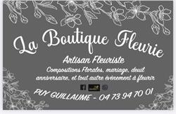 La Boutique Fleurie, Puy-Guillaume - Horaires d'ouverture