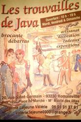 Les Trouvailles de Ja-Va, Romainville - Horaires d'ouverture