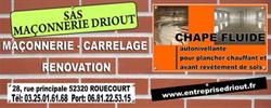 Maçonnerie Driout SAS, Rouécourt - Horaires d'ouverture