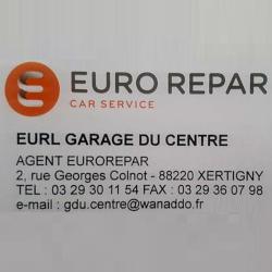 Garage du Centre Agent EUROREPAR, Xertigny - Horaires d'ouverture