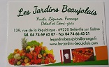Les Jardins Beaujolais, Belleville - Horaires d'ouverture