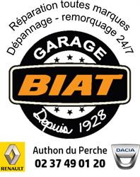 Garage Biat, Authon-du-Perche - Horaires d'ouverture