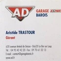 AD Garage Expert BAROIS, Le Bar-sur-Loup - Horaires d'ouverture