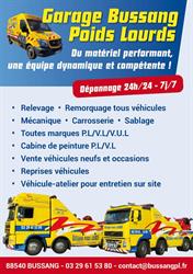 Bussang Poids Lourds, - Horaires d'ouverture