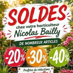 Horticole Nicolas Bailly, Saint-Marcel - Horaires d'ouverture