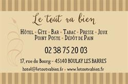 Le Tout Va Bien, Boulay-les-Barres - Horaires d'ouverture