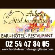 Hôtel Des Artistes, Gargilesse-Dampierre - Horaires d'ouverture