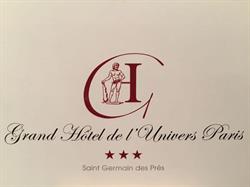 Grand Hôtel de L'Univers, Paris - Horaires d'ouverture