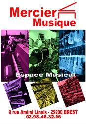 Mercier Musique, Brest - Horaires d'ouverture