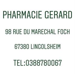 Pharmacie Gérard, Lingolsheim - Horaires d'ouverture