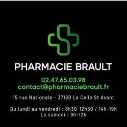 PHARMACIE BRAULT, La Celle-Saint-Avant - Horaires d'ouverture