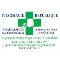 Pharmacie de La République, Dunkerque - Horaires d'ouverture