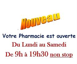 Pharmacie Gandziri Thierry - Boticinal, Saint-Denis - Horaires d'ouverture