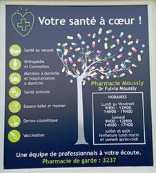 Pharmacie Moussly Issam, Pleurs - Horaires d'ouverture