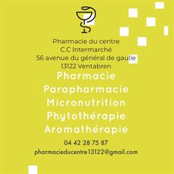 Snc Pharmacie Du Centre, Ventabren - Horaires d'ouverture