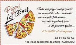 Pizzas Les Gônes, Audruicq - Horaires d'ouverture