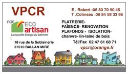 V.P.C.R Vioux Platrerie Carrelage Rénovation, Ballan-Miré - Horaires d'ouverture
