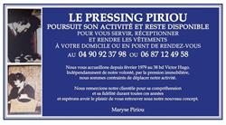 Pressing Piriou, Saint-Rémy-de-Provence - Horaires d'ouverture