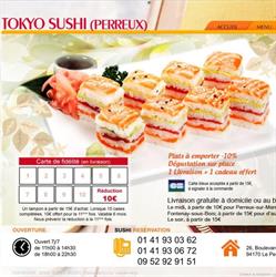 Tokyo Sushi (LE PERREUX), Le Perreux-sur-Marne - Horaires d'ouverture