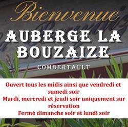 L'auberge la Bouzaize, Combertault - Horaires d'ouverture