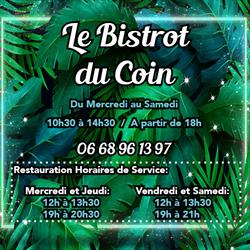 Le Bistrot Du Coin, Fouesnant - Horaires d'ouverture