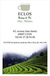 Eclos, Lyon - Horaires d'ouverture