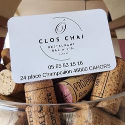 Ô Clos Chai, Cahors - Horaires d'ouverture
