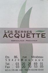 Acquette GAEC, Mouvaux - Horaires d'ouverture
