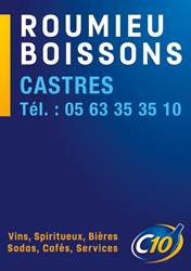Roumieu Boissons SAS, Castres - Horaires d'ouverture