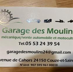 Garage des moulins/Pascal Tougeron SARL, Couze-et-Saint-Front - Horaires d'ouverture