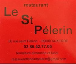 LE SAINT PELERIN, Auxerre - Horaires d'ouverture