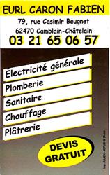 Caron Fabien, Camblain-Châtelain - Horaires d'ouverture