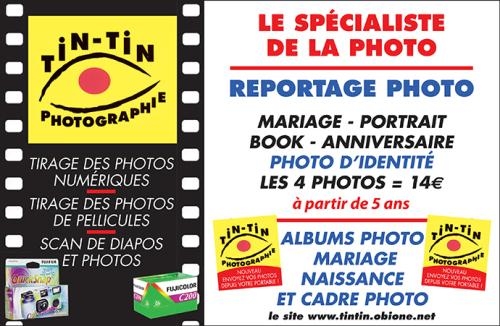 Tintin Photographe, Rambouillet - Horaires d'ouverture