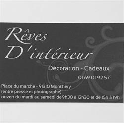 Rêves D' Intérieur, Montlhéry - Horaires d'ouverture