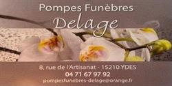 Pompes Funèbres Delage, Ydes - Horaires d'ouverture