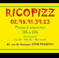 Rico Pizz, Plozévet - Horaires d'ouverture