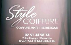 Style Coiffure, Saint-Étienne-du-Bois - Horaires d'ouverture