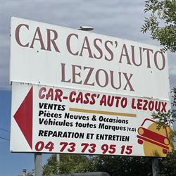 Car Cass Auto Lezoux, - Horaires d'ouverture