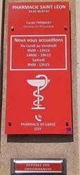 Pharmacie Saint Léon, Nancy - Horaires d'ouverture