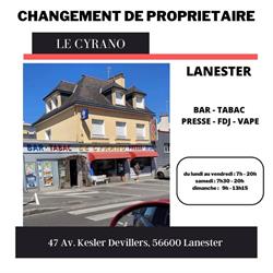 Le Cyrano - Bar Tabac Presse, Lanester - Horaires d'ouverture