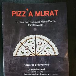 Pizz à Murat, - Horaires d'ouverture